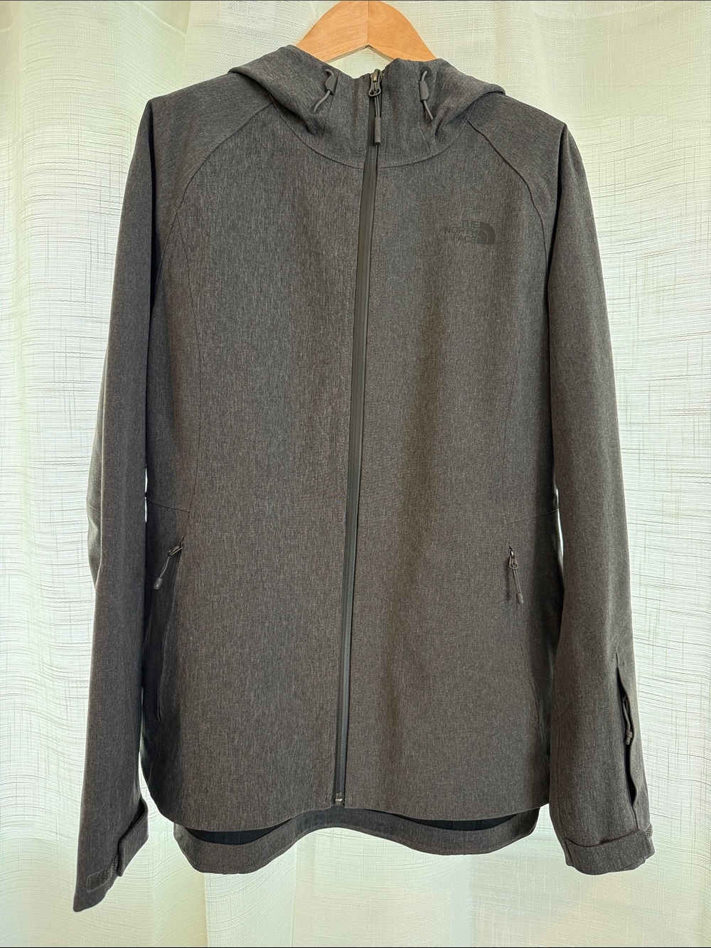 The North Face Women's Dark Gray Hooded Jacket
